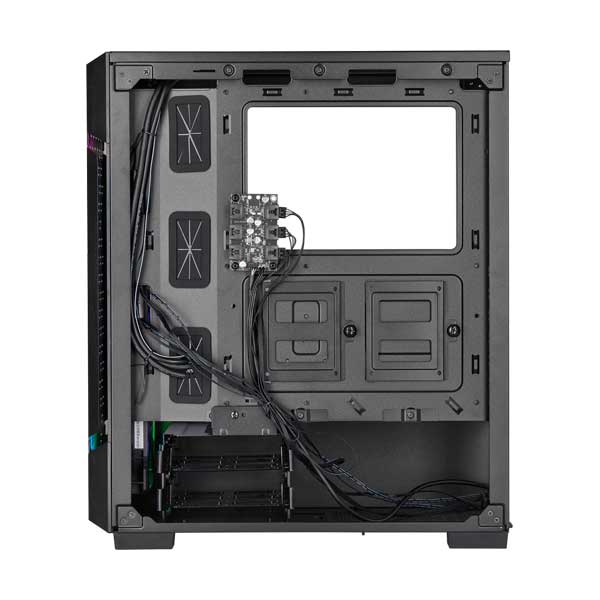 CORSAIR CC-9011173-WW iCUE 220T RGB Airflow Tempered Glass ATX Mid-Tower Smart Case - Image 3