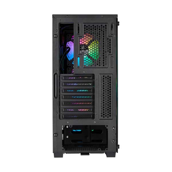 CORSAIR CC-9011173-WW iCUE 220T RGB Airflow Tempered Glass ATX Mid-Tower Smart Case - Image 4