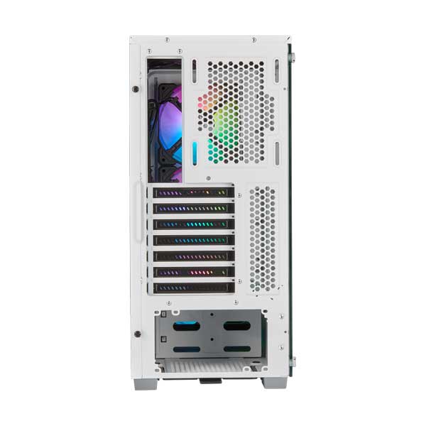 CORSAIR CC-9011174-WW White iCUE 220T RGB Airflow Tempered Glass Mid-Tower Smart Case - Image 4