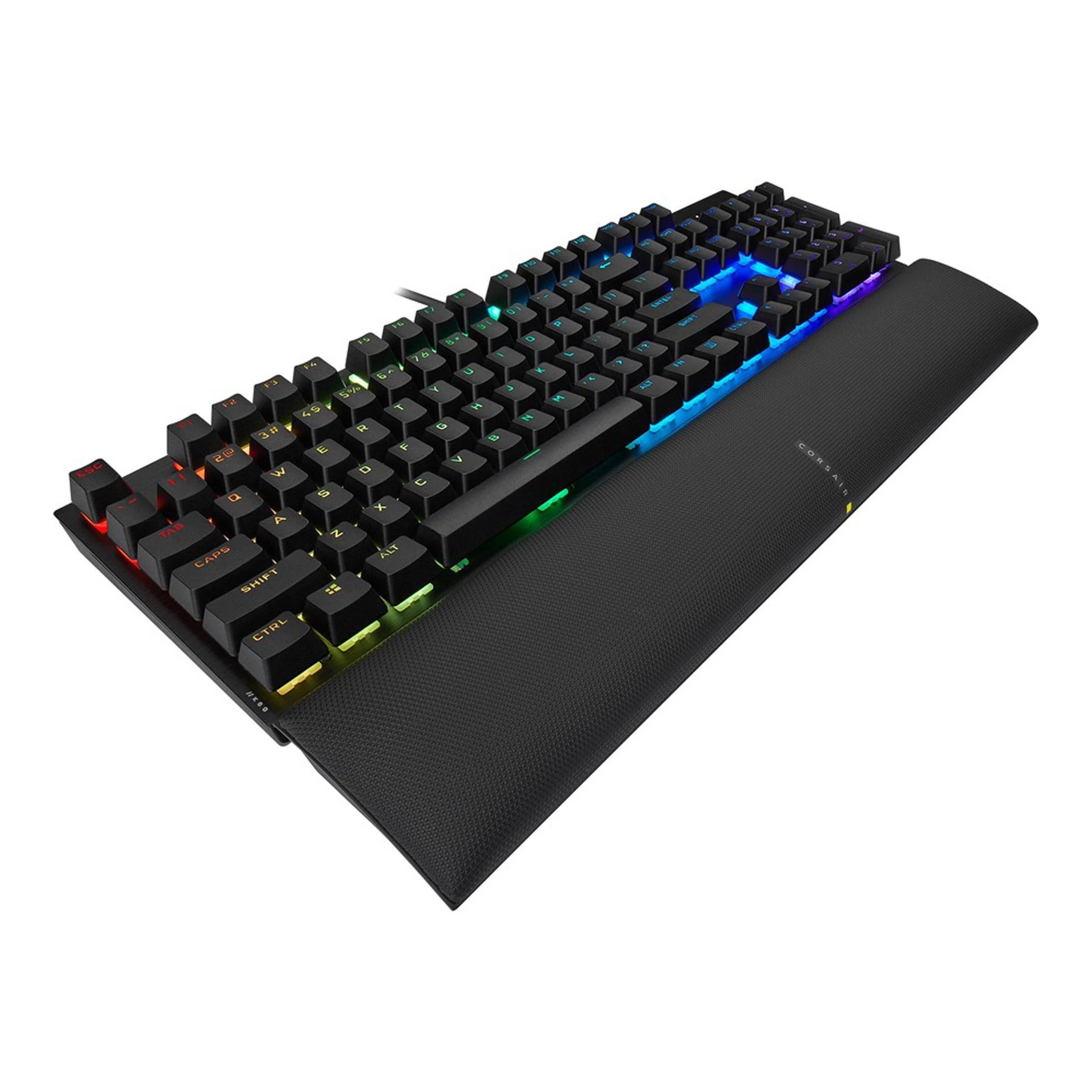 Corsair CH-910D119-NA K60 RGB Pro SE Mechanical Gaming Keyboard - Cherry Viola - Black - Image 4
