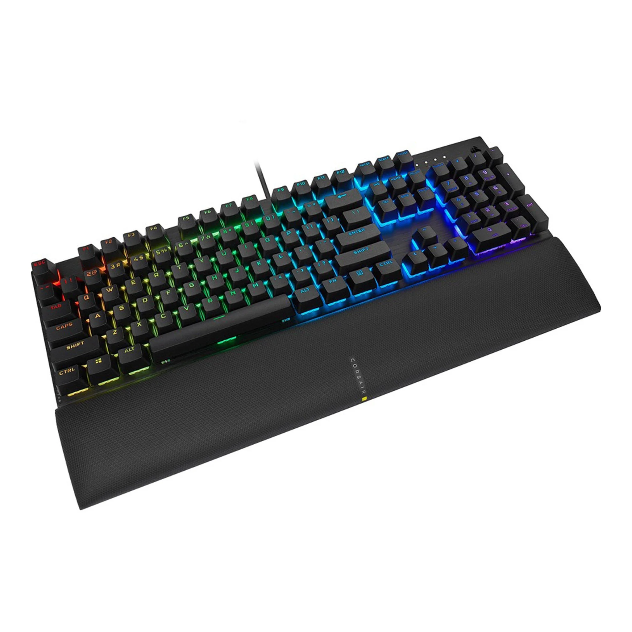 Corsair CH-910D119-NA K60 RGB Pro SE Mechanical Gaming Keyboard - Cherry Viola - Black - Image 5
