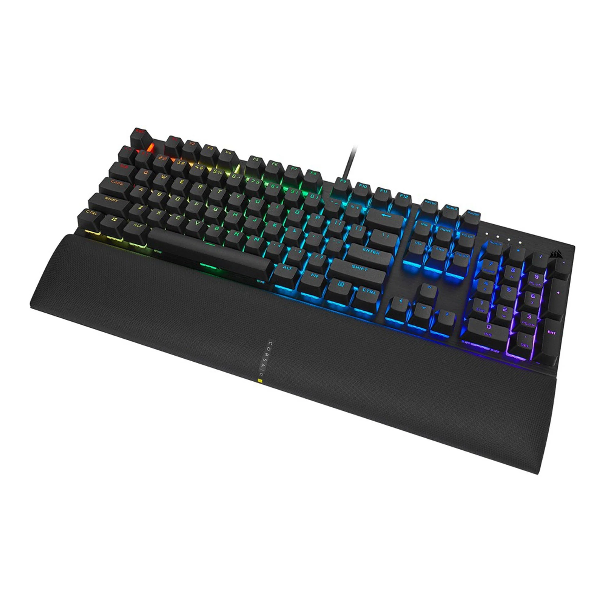 Corsair CH-910D119-NA K60 RGB Pro SE Mechanical Gaming Keyboard - Cherry Viola - Black - Image 7