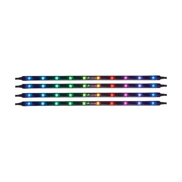 CORSAIR CL-9011109-WW iCUE Lighting Node PRO Dual-Channel RGB Lighting Controller with Four RGB LED Light Strips - Image 2
