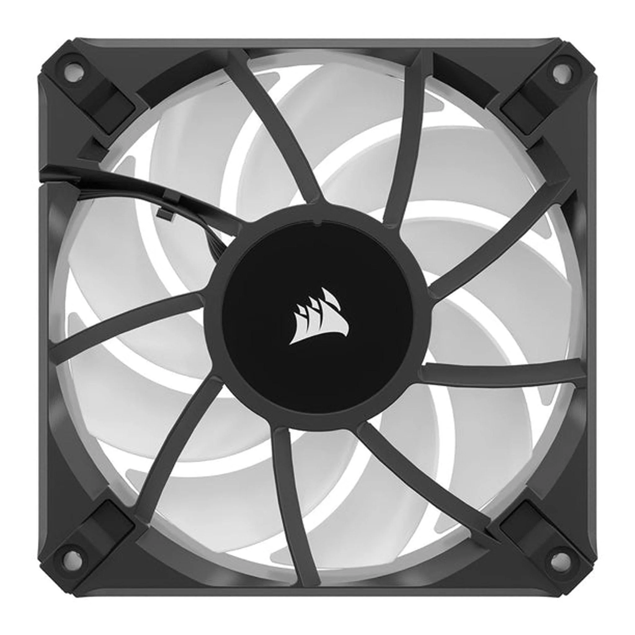CORSAIR CO-9050154-WW  iCUE AF120 RGB ELITE 120mm PWM Fan - 3-Pack Black - Image 4