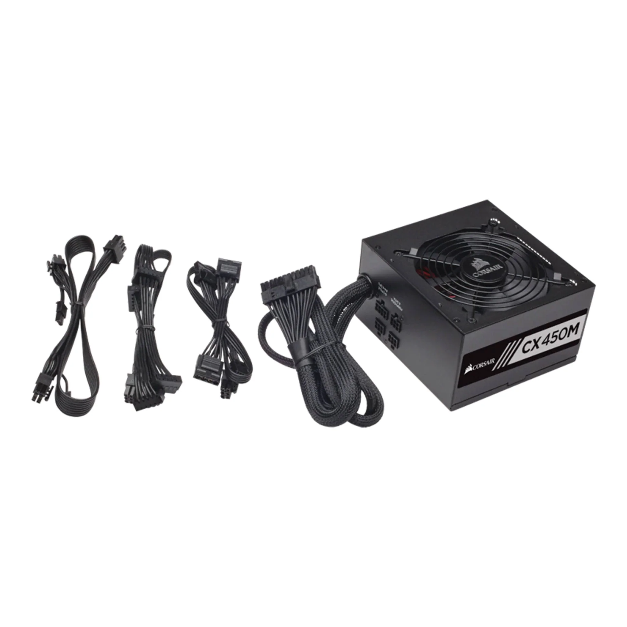 CORSAIR CP-9020101-NA CX450M 450 Watt 80 PLUS Bronze Certified ATX Modular Power Supply - Image 5