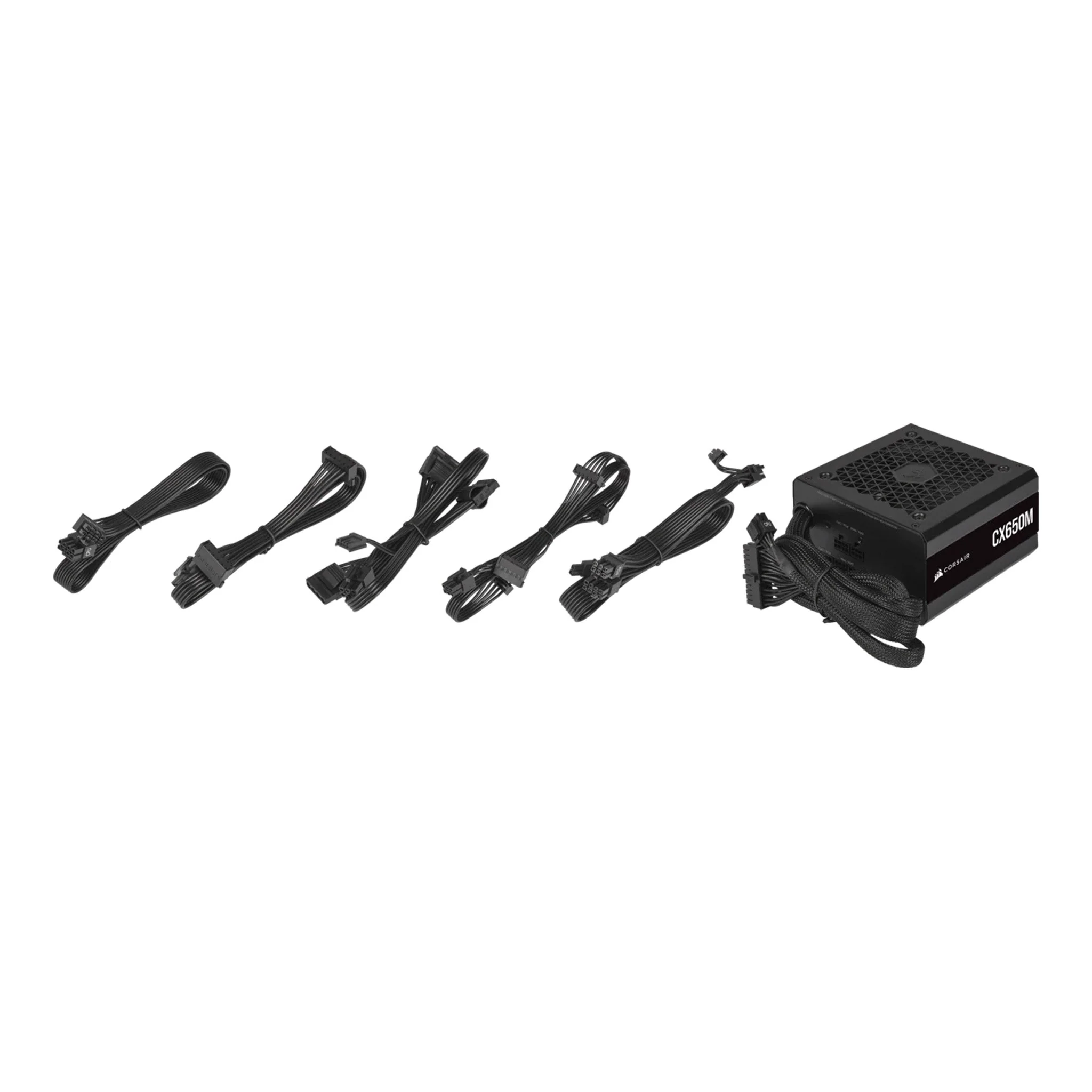 CORSAIR CP-9020221-NA 650W CX-M CX650M 80 PLUS Bronze Semi-Modular ATX Power Supply - Image 9
