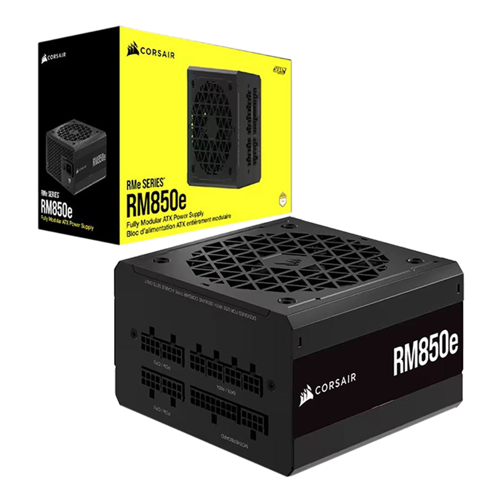 Corsair CP-9020263-NA 850W 80 Plus Gold RM850e Fully Modular ATX Power Supply - Black - Image 5