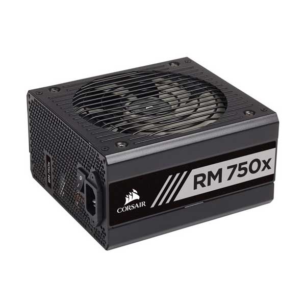 CORSAIR RM750x 750 Watt 80 PLUS Gold Certified ATX Fully Modular Power Supply