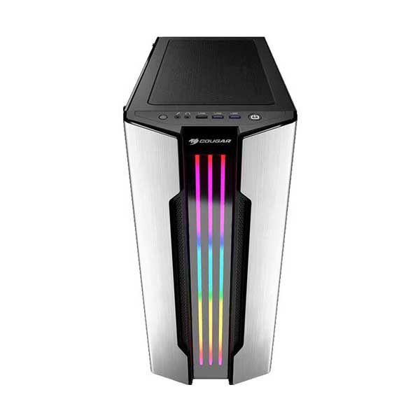 COUGAR 385BMB0.0002 Gemini S Silver RGB Mid-Tower Computer Case - Image 2