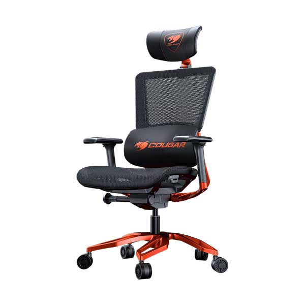 COUGAR ARGO Black and Orange Ergonomic Gaming Chair - Image 2