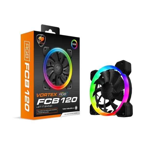 COUGAR CF-V12FB-RGB VORTEX RGB FCB 120 Cooling Fan