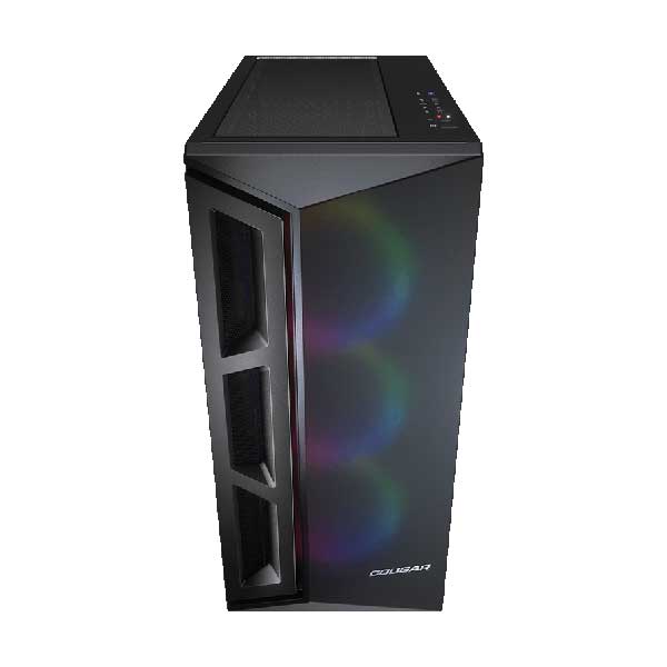 COUGAR DarkBlader X5 RGB Distinctive RGB Translucent Black Mid-Tower Case with Tempered Glass Side Panel and Superior Airflow - Image 3