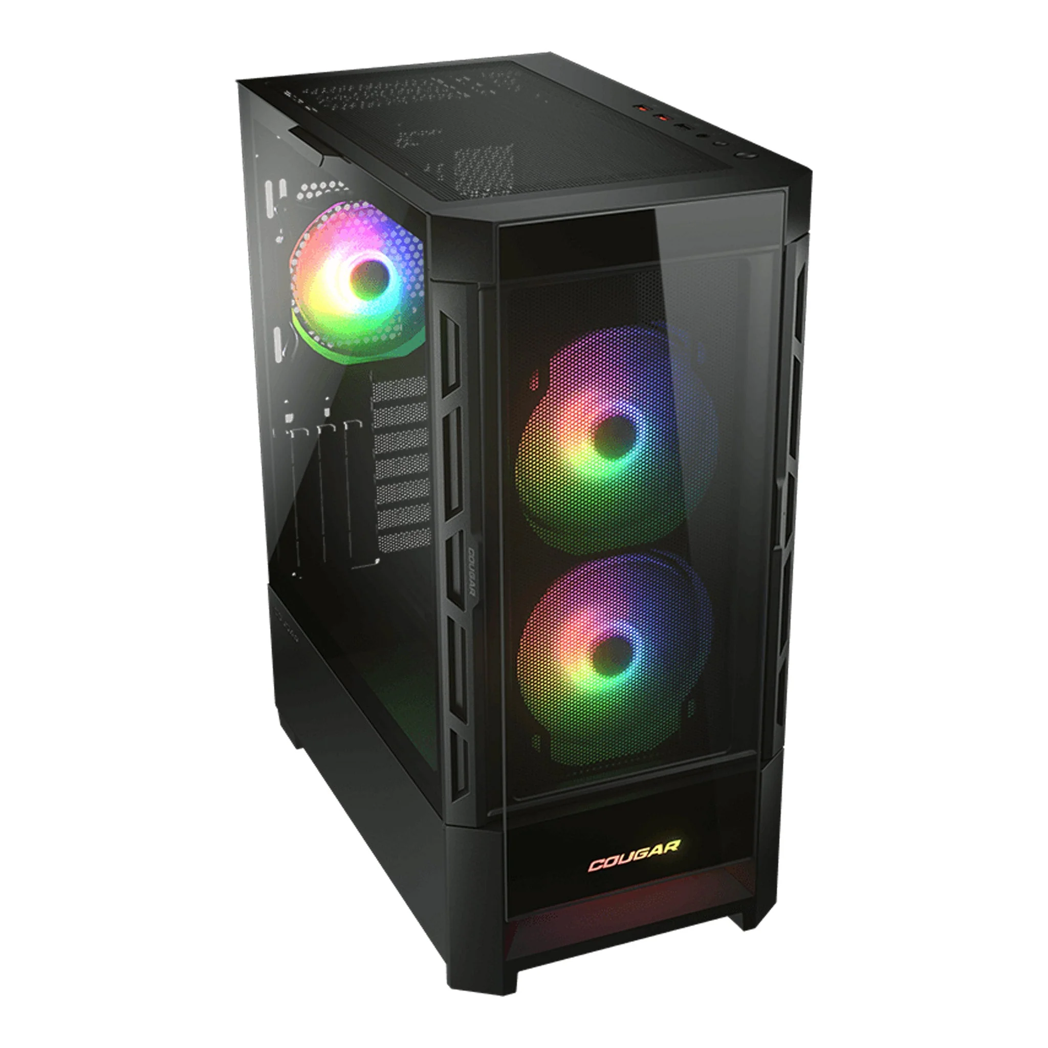COUGAR DUOFACE RGB E-ATX Black Mid-Tower Gaming Case - Image 5