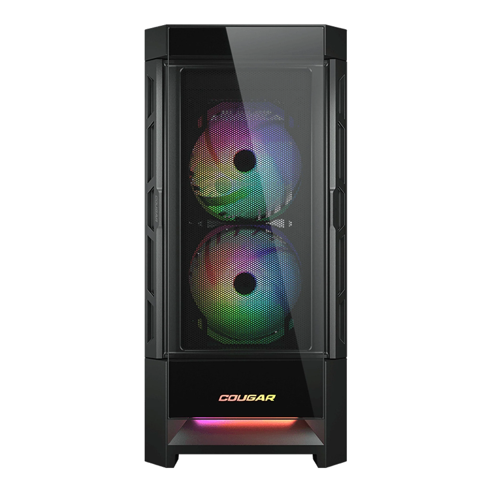 COUGAR DUOFACE RGB E-ATX Black Mid-Tower Gaming Case - Image 7