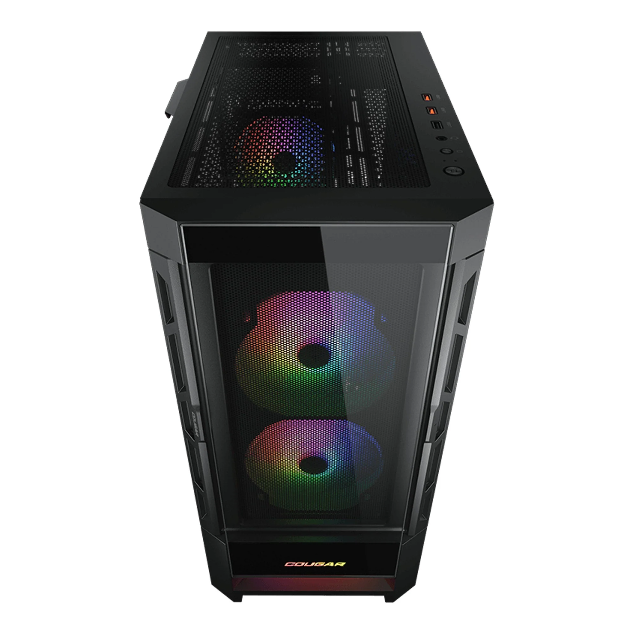 COUGAR DUOFACE RGB E-ATX Black Mid-Tower Gaming Case - Image 9