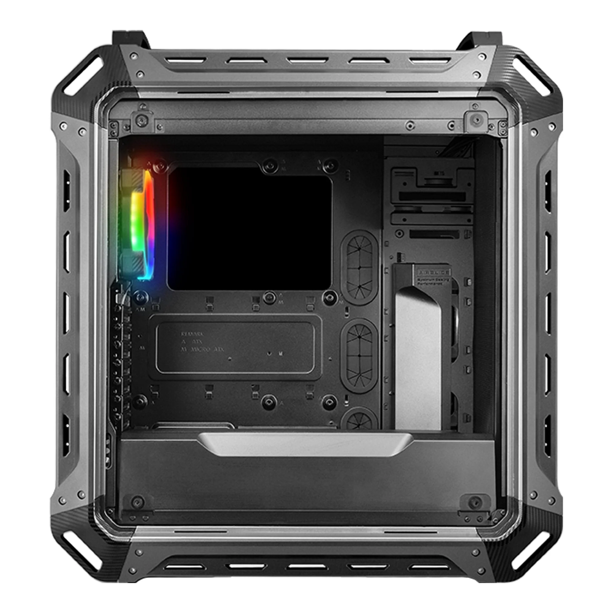 COUGAR PANZER EVO RGB Black LED Tempered Glass Full-Tower ATX Gaming Case with Lighting Remote Control and 4x Vortex ARGB 120mm Fans - Image 6