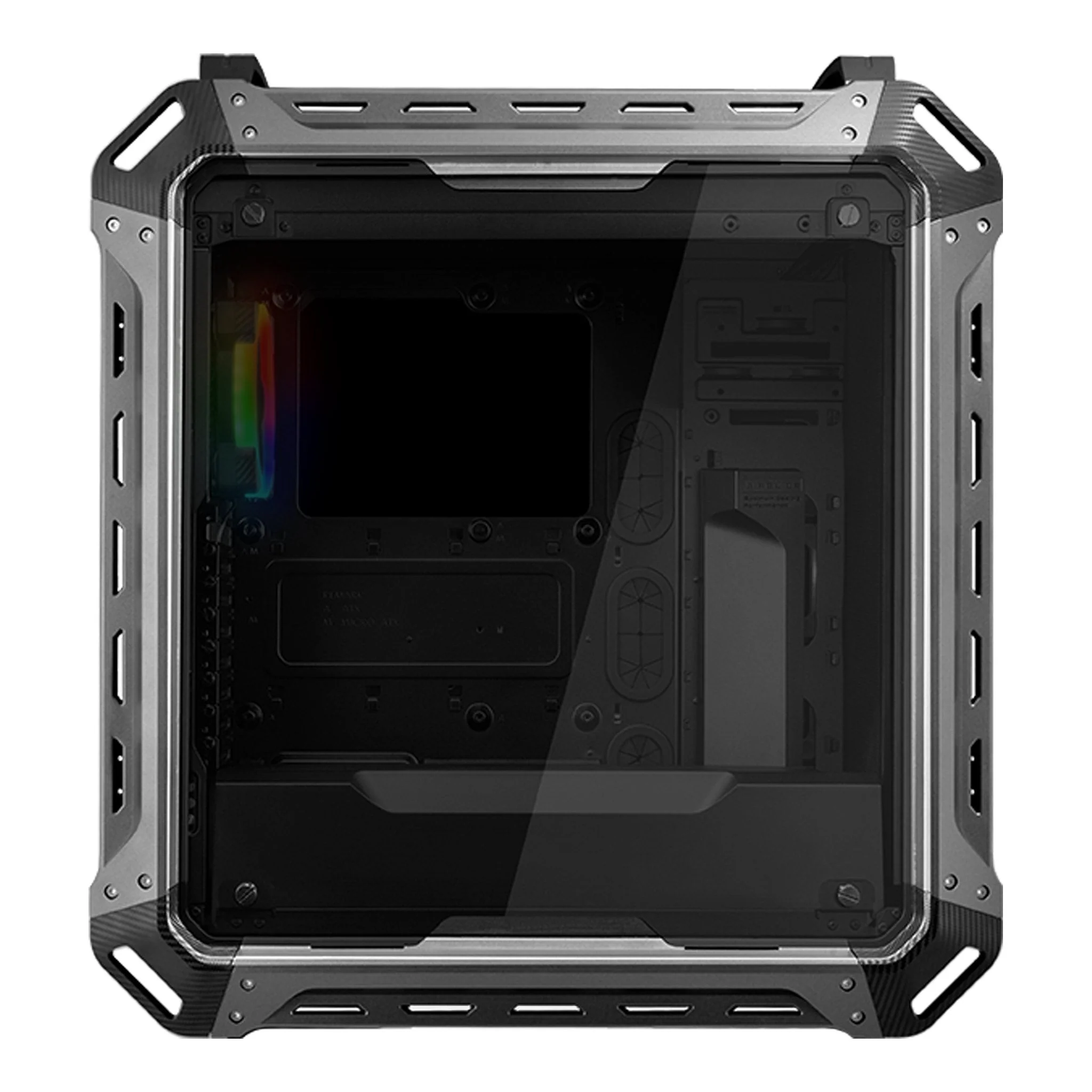 COUGAR PANZER EVO RGB Black LED Tempered Glass Full-Tower ATX Gaming Case with Lighting Remote Control and 4x Vortex ARGB 120mm Fans - Image 7