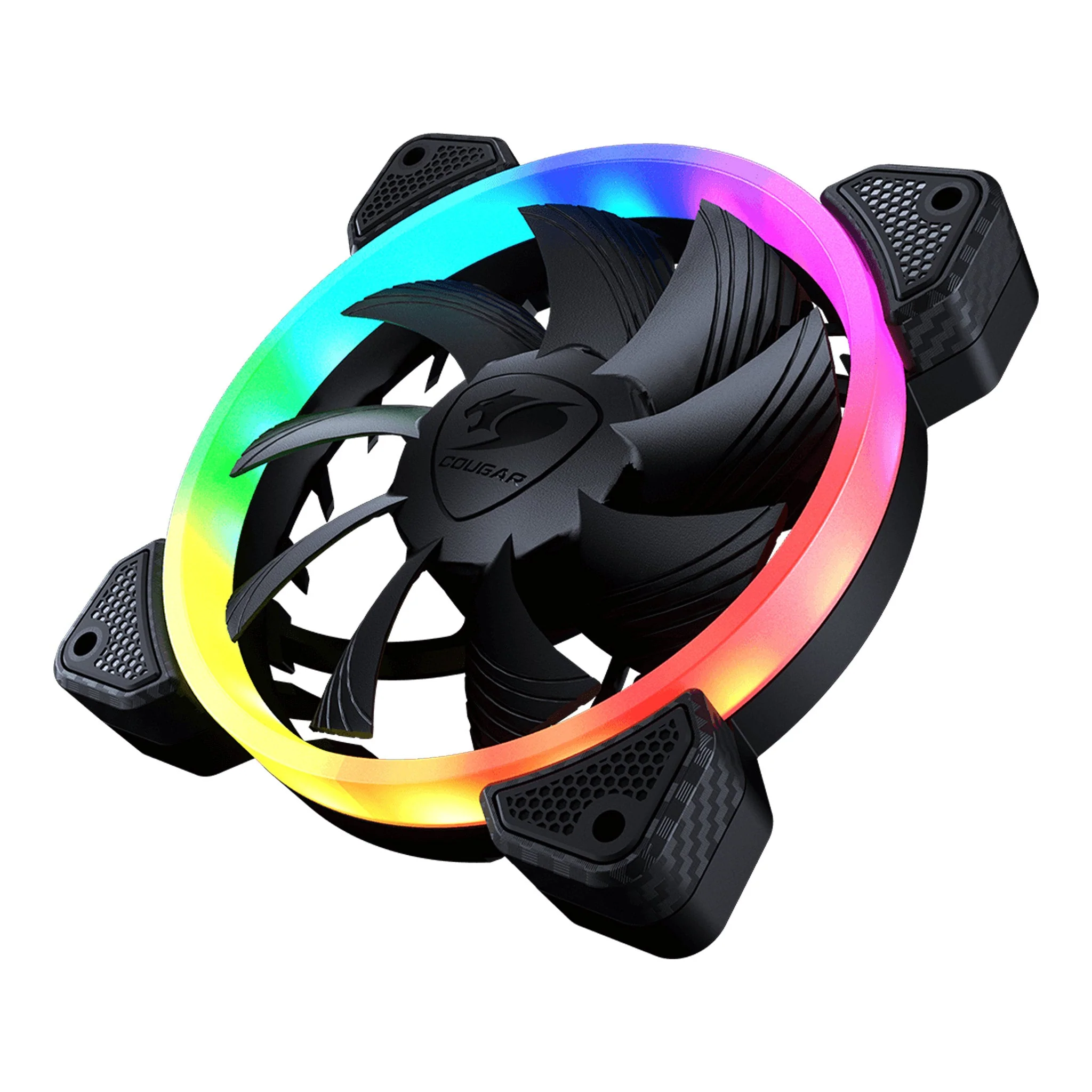 COUGAR VORTEX VK 120 RGB 120mm Black PWM Hydro Dynamic Bearing Case Fan - Image 2