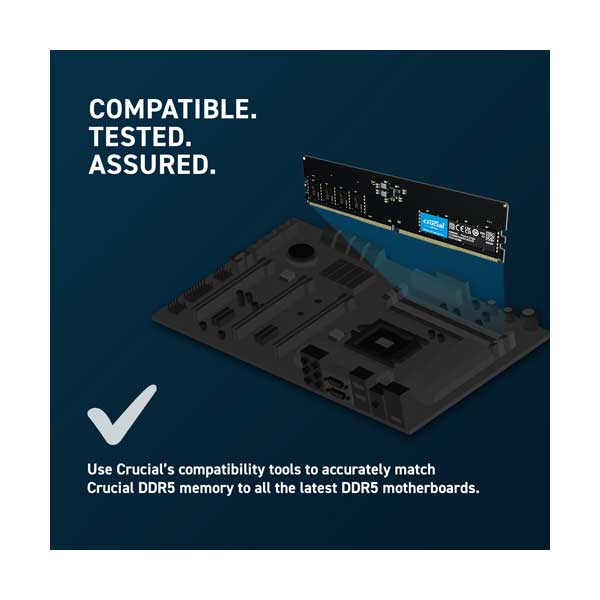 16GDDR5-4800 16GB DDR5 4800MHz UDIMM Memory Module - Image 4