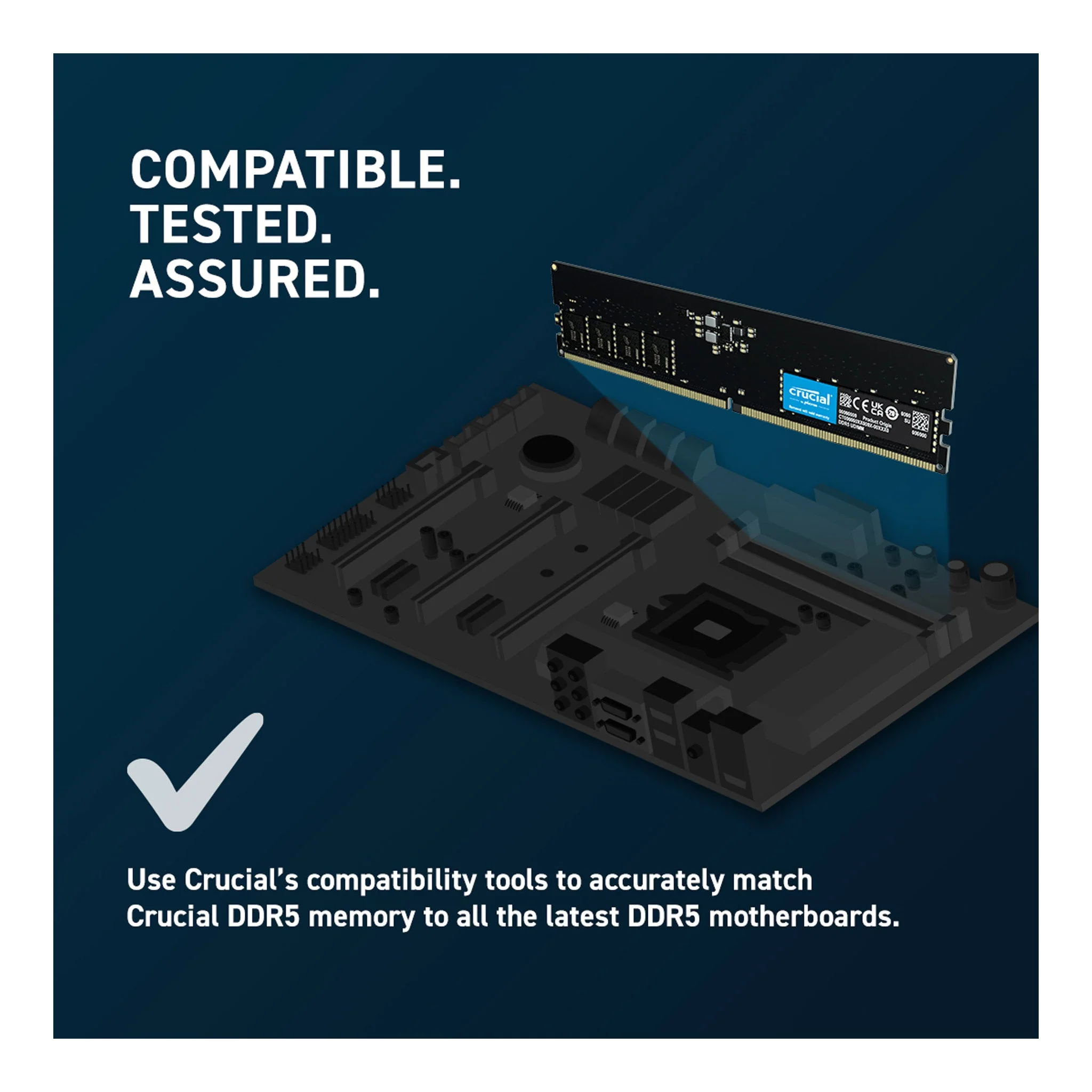 8GDDR5-4800 8GB DDR5 4800MHz SDRAM Memory Module - Image 5