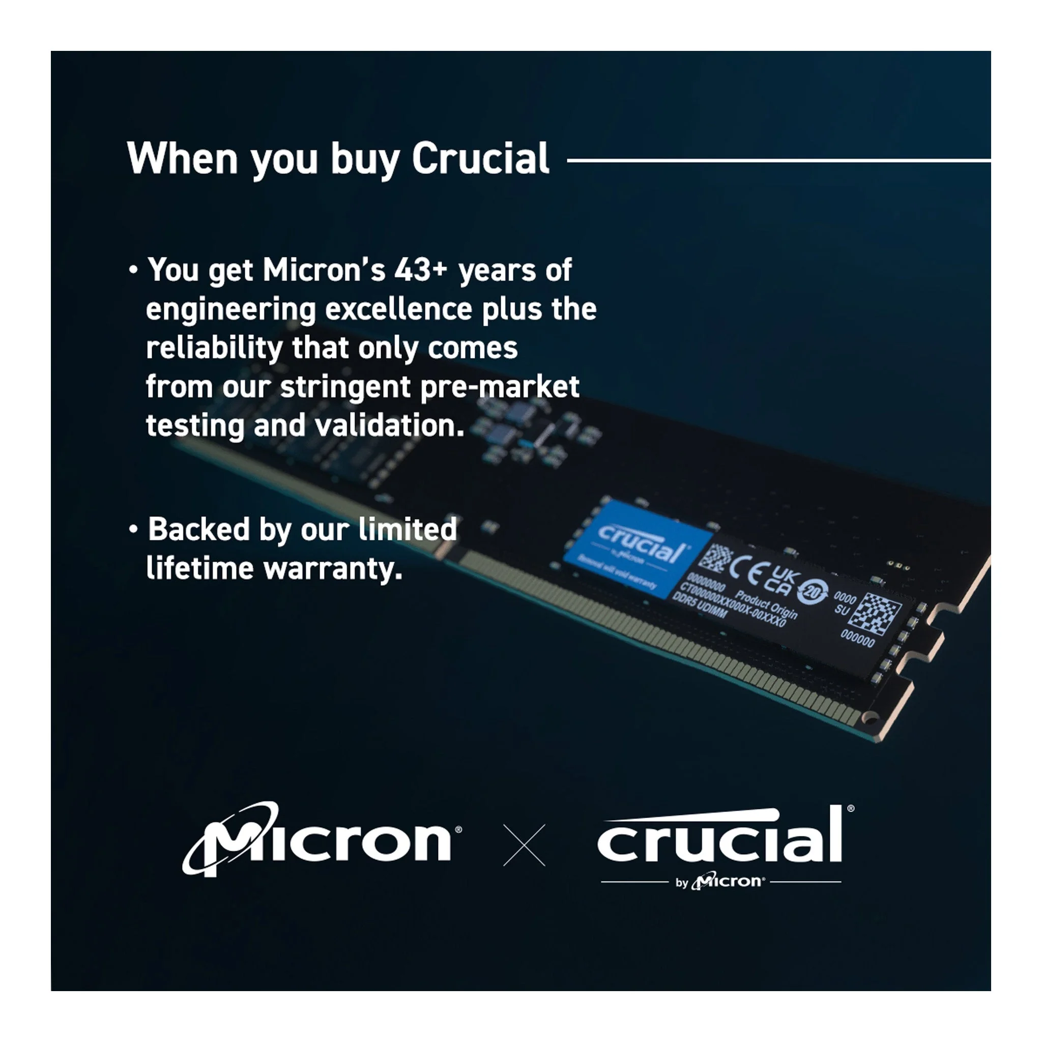 8GDDR5-4800 8GB DDR5 4800MHz SDRAM Memory Module - Image 6