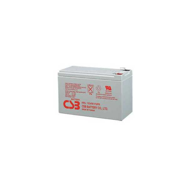 CSB 12V 34W SLA Long Life Battery w/ F2 Terminals