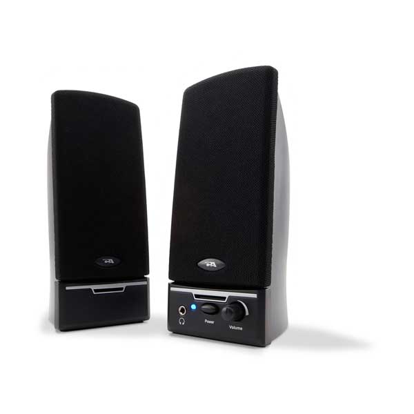 Cyber Acoustics CA-2014RB 2.0 Powered Satellite Speaker System