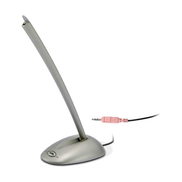 Cyber Acoustics CVL-1064 Classic Unidirectional Desktop Microphone