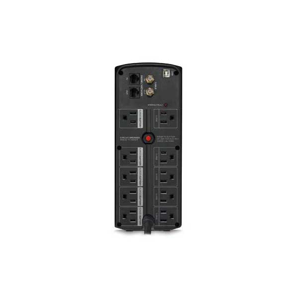 CyberPower LX1500GU 10-Outlet 1500VA PC Battery Backup - Image 3