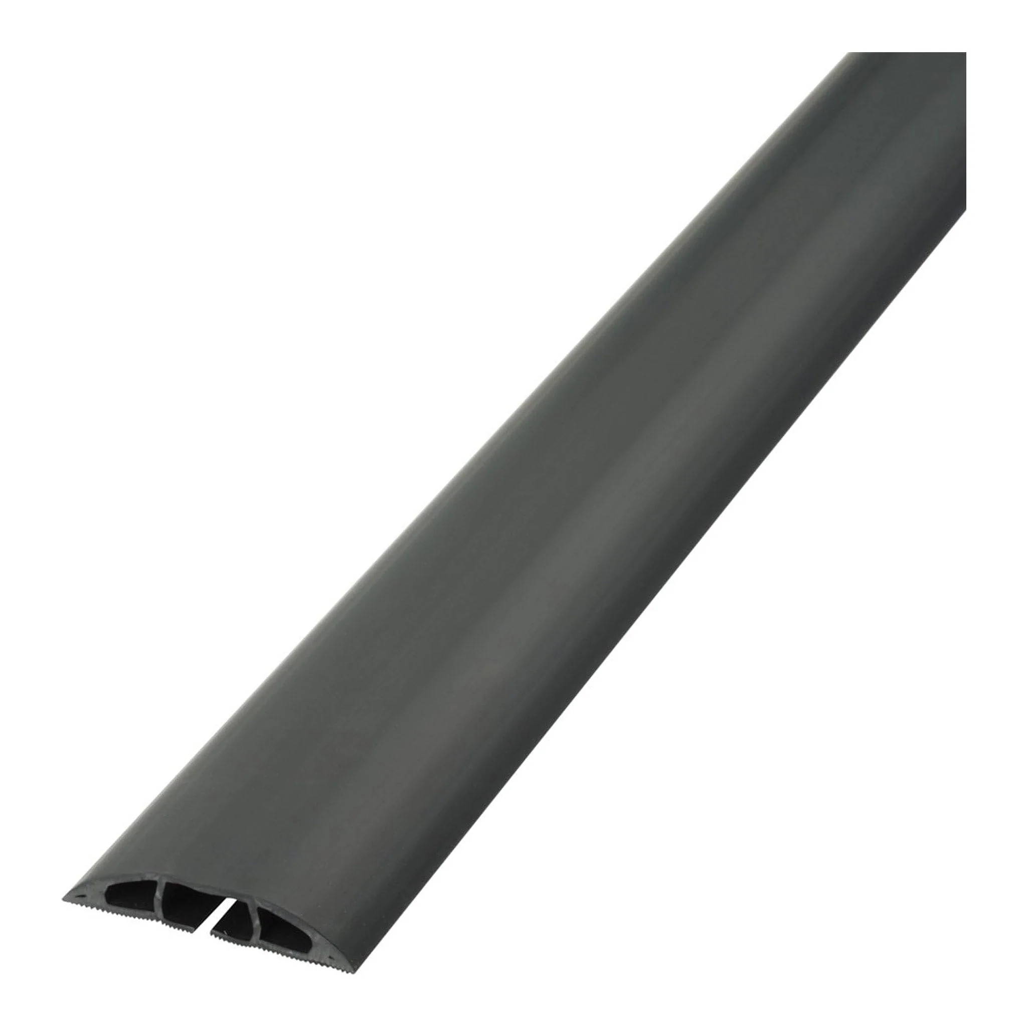 D-Line US/CC-1 6ft Light Duty Floor Cord Cover - Black