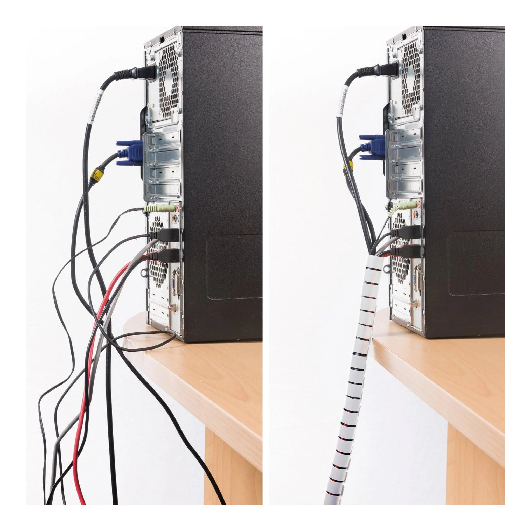 D-Line US/CZ252.5W 8.2ft 1" Cable Zipper - White - Image 4
