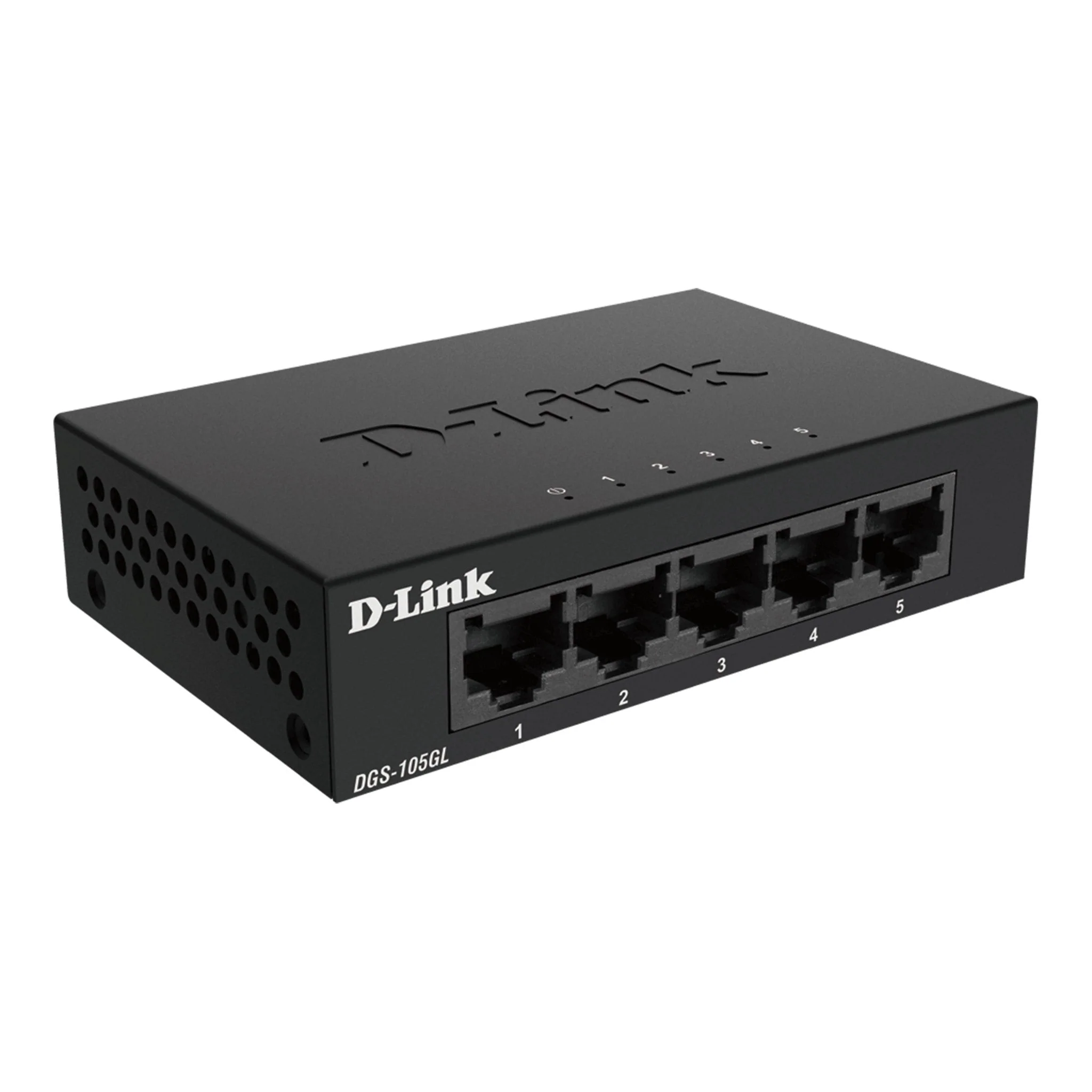 D-Link DGS-105GL 5-Port Gigabit Metal Unmanaged Desktop Switch - Image 2