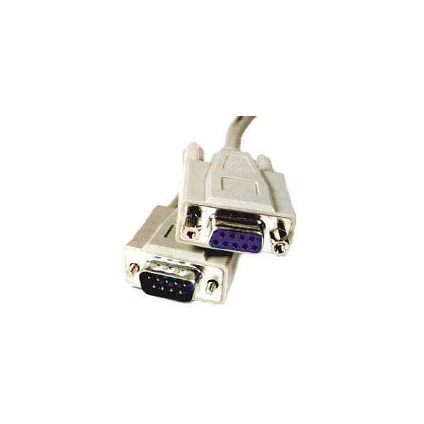 DB9 Male to Female Extension Cable - 15'