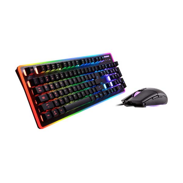 Cougar CGR-WXNMB-DF2 Deathfire EX Hybrid Mech Keyboard Multicolor Backlit w/ Mouse