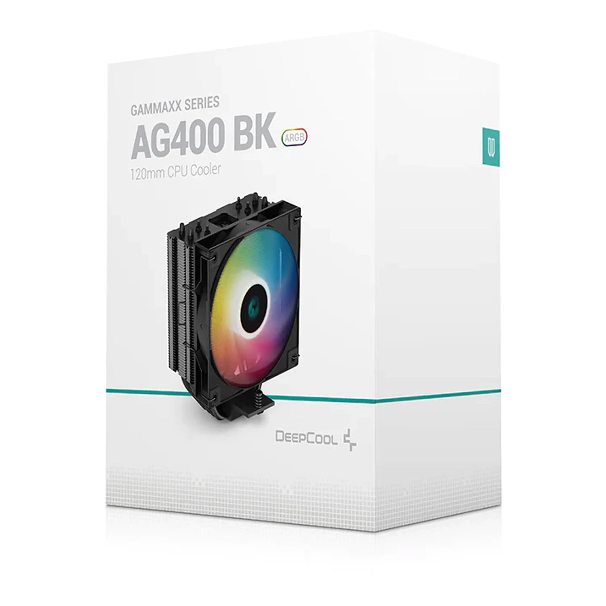 DeepCool R-AG400-BKANMC-G-2 120mm Black ARGB CPU Cooler - Image 4