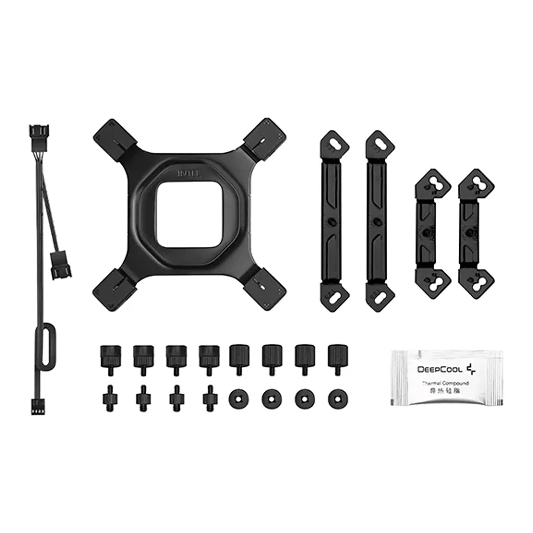 DeepCool R-AG620-BKANMN-G-2 Dual-Tower 120m BK ARGB CPU Cooler - Black - Image 4