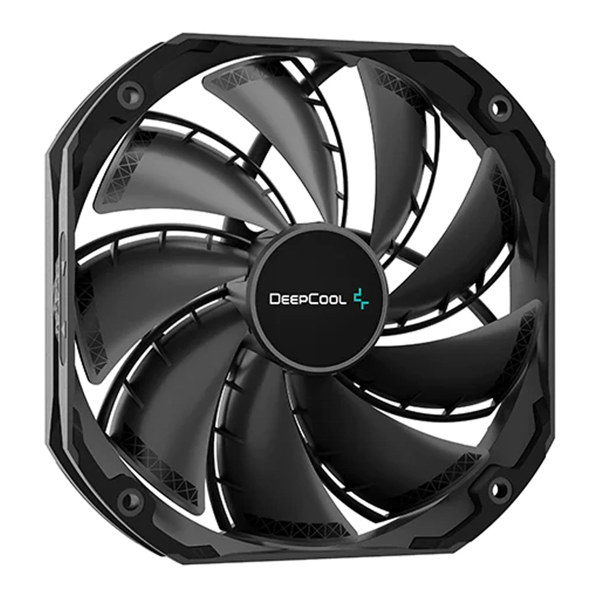 DeepCool R-AS500-BKNLMP-G Dual 140mm PWM Fans AS500 PLUS Single Tower CPU Cooler - Image 4
