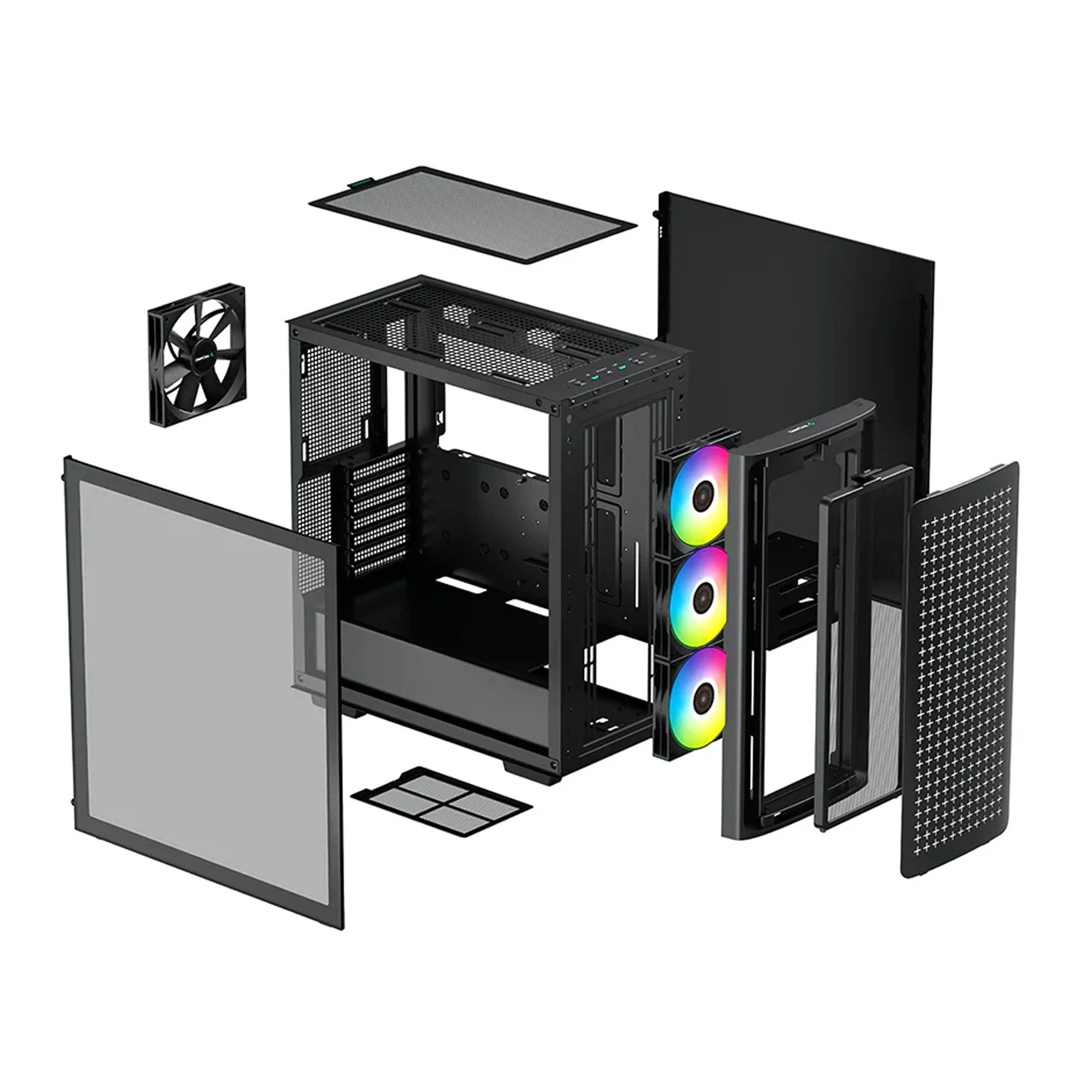 DeepCool R-CK560-BKAAE4-G-1 Black CK560 Mid-Tower ATX Computer Case - Image 15
