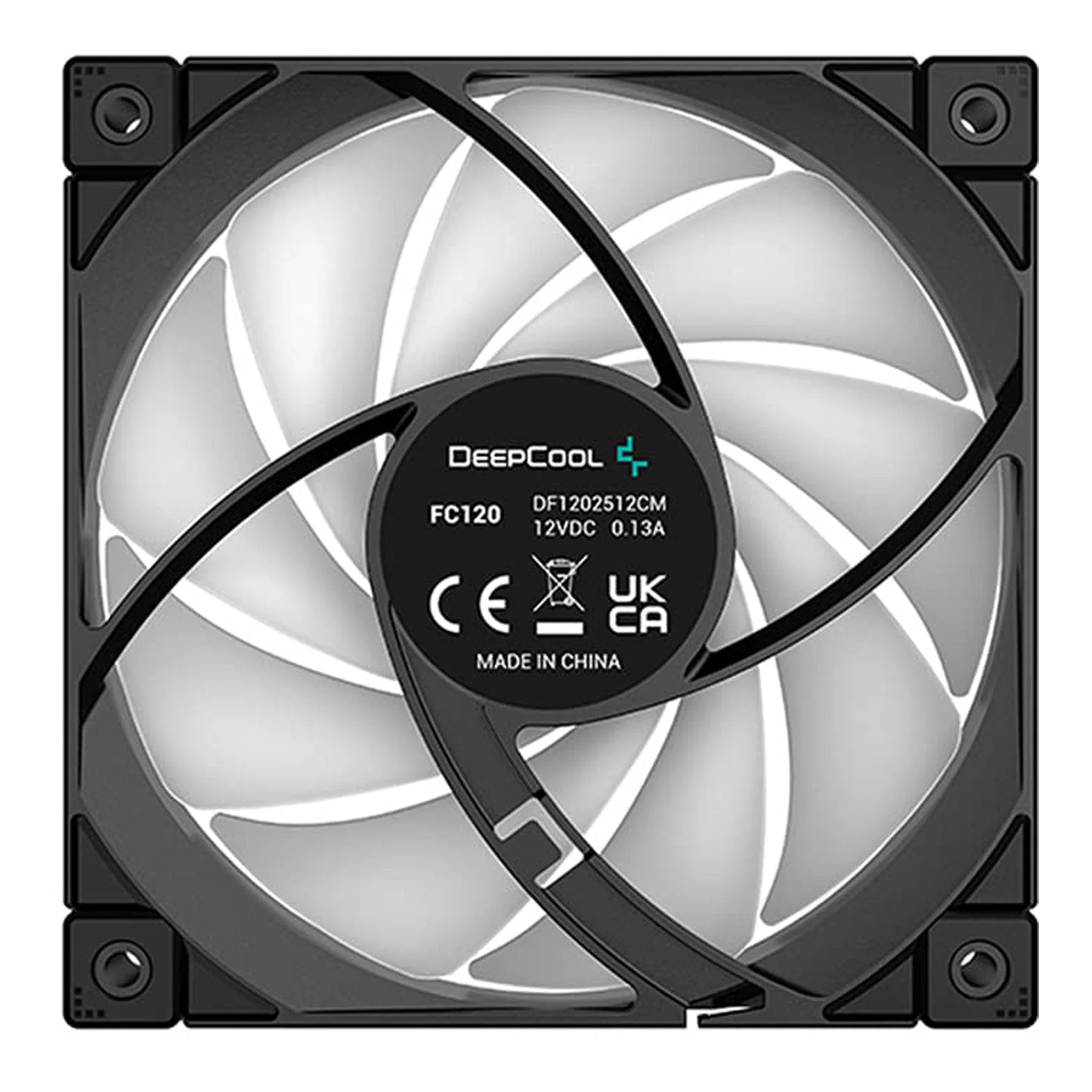 DeepCool R-FC120-BAMN3-G-1 FC120 Performance A-RGB PWM Fan 3-Pack - Black - Image 3