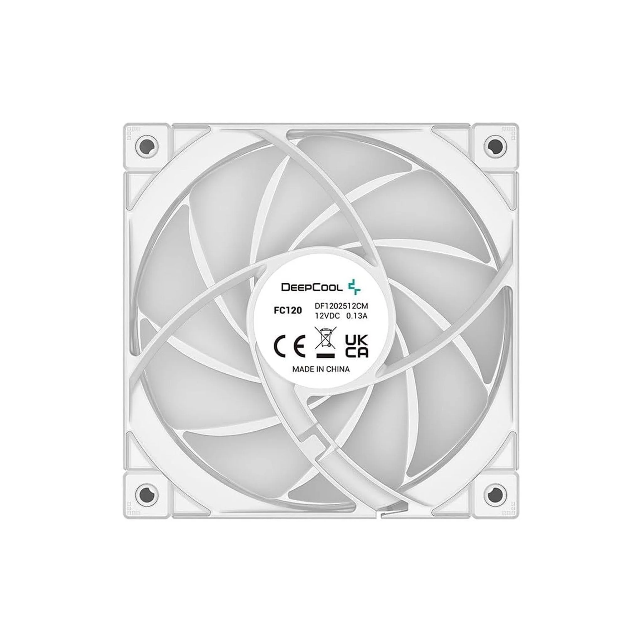 DeepCool R-FC120-WHAMN3-G-1 FC120 Performance A-RGB PWM Fan 3-Pack - White - Image 3