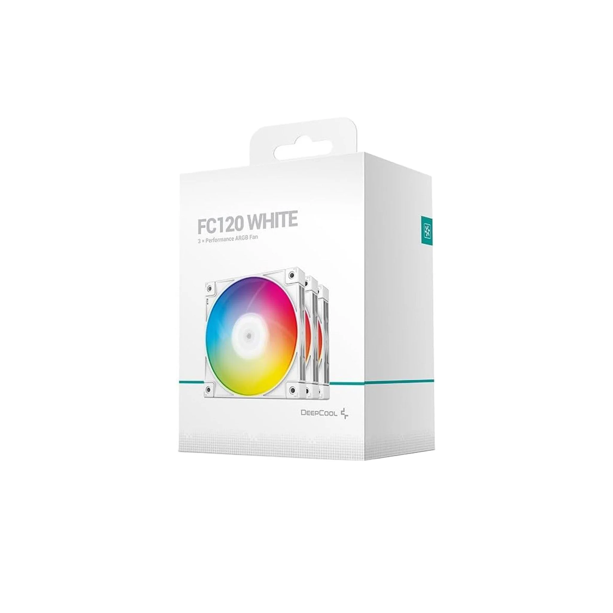 DeepCool R-FC120-WHAMN3-G-1 FC120 Performance A-RGB PWM Fan 3-Pack - White - Image 4