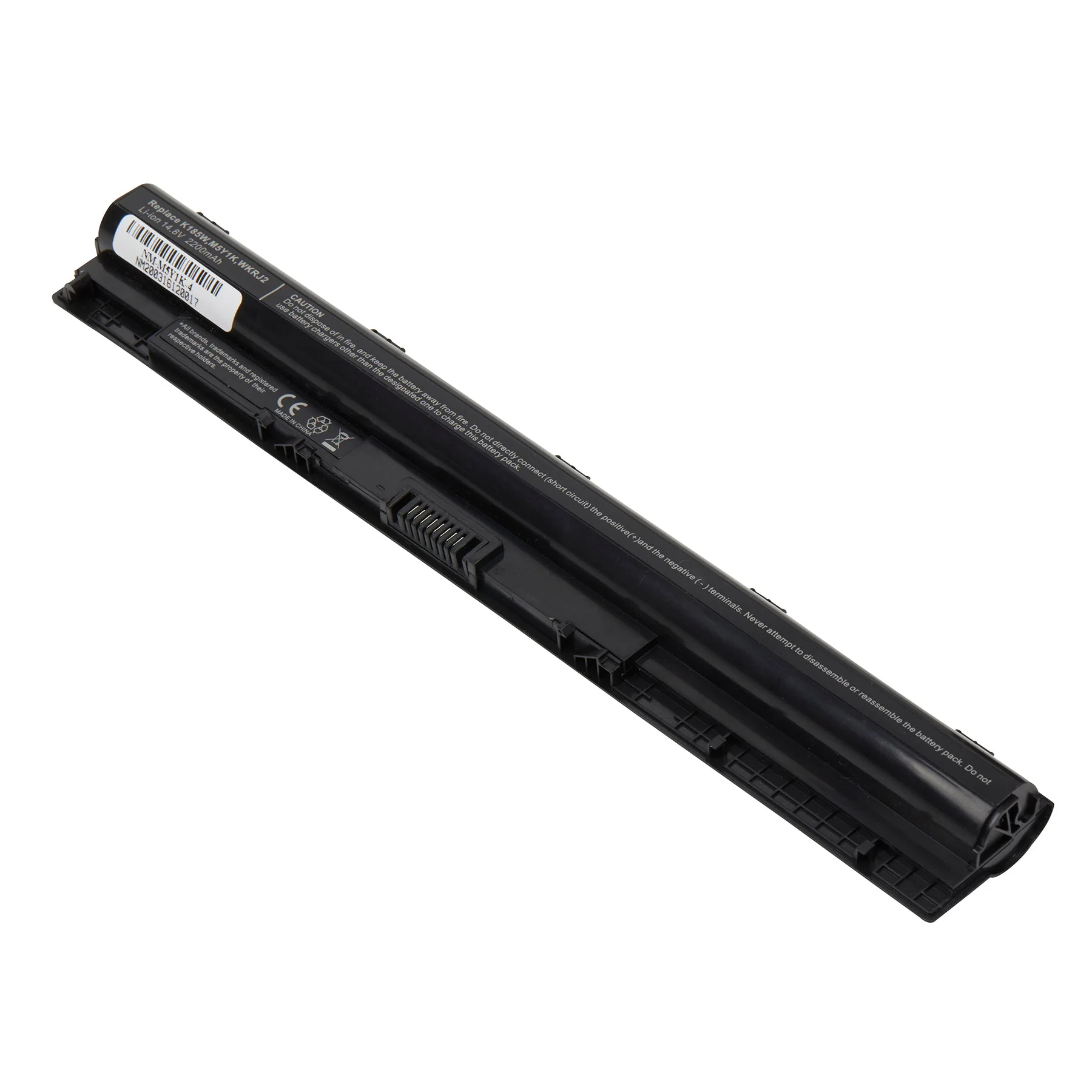 DENAQ NM-M5Y1K 14.8 volt 2200 mAh Lithium Ion battery fits the Dell GXVJ3 Laptop