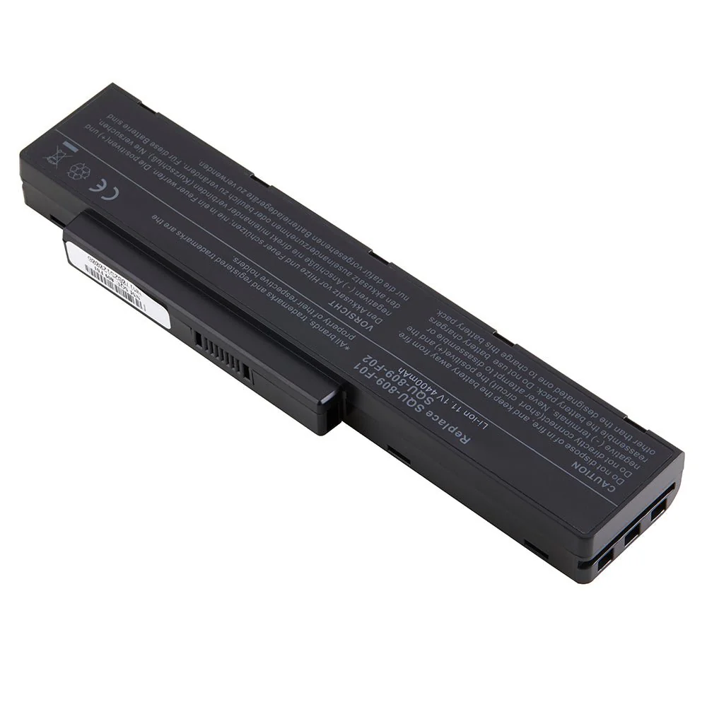DENAQ NM-SQU-809-F01 11.1 volt 4400 mAh Lithium Ion battery fits the Fujitsu Amilo Li3560 Laptop