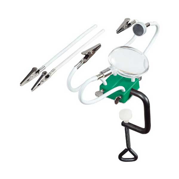 Eclipse Tools Clamp Base Octopus Helping Hands with Magnifier (902-227)