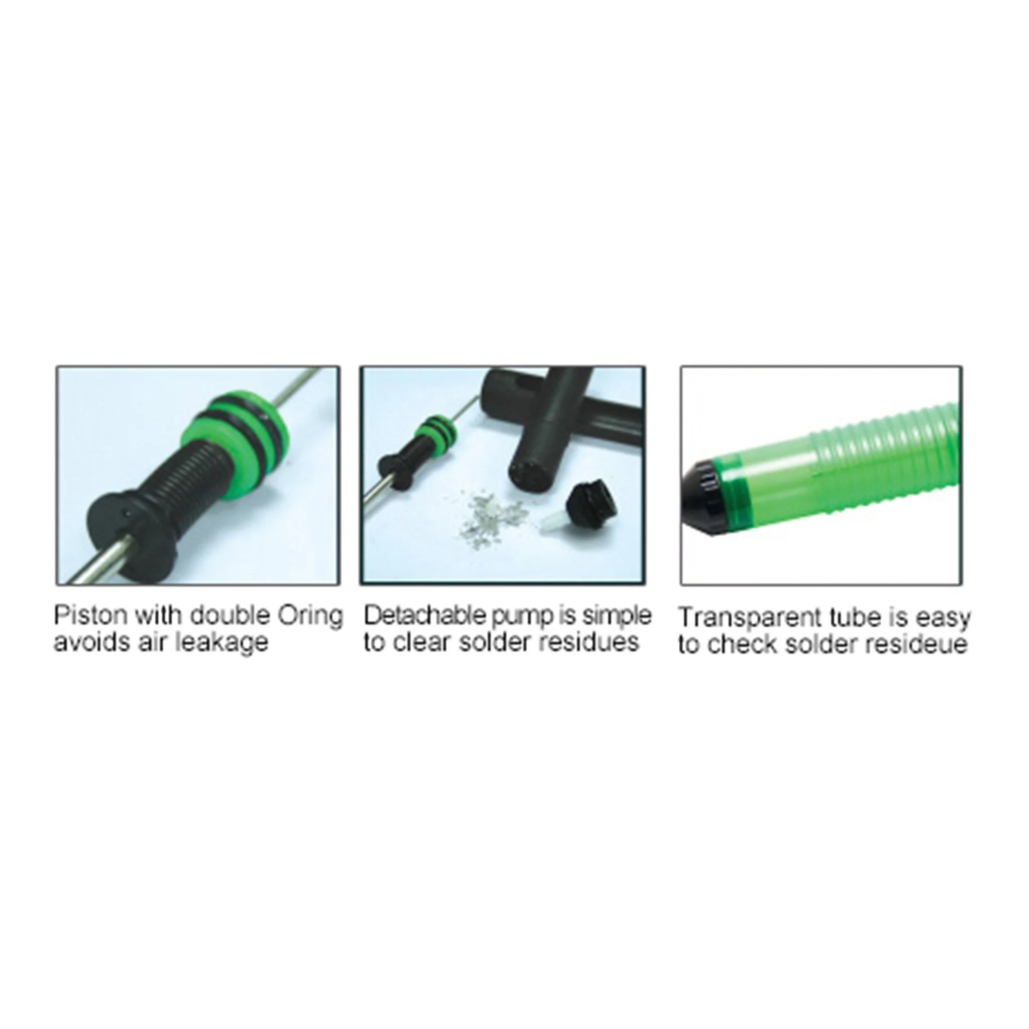 Eclipse Tools DP-366J Transparent Desoldering Pump - Image 3