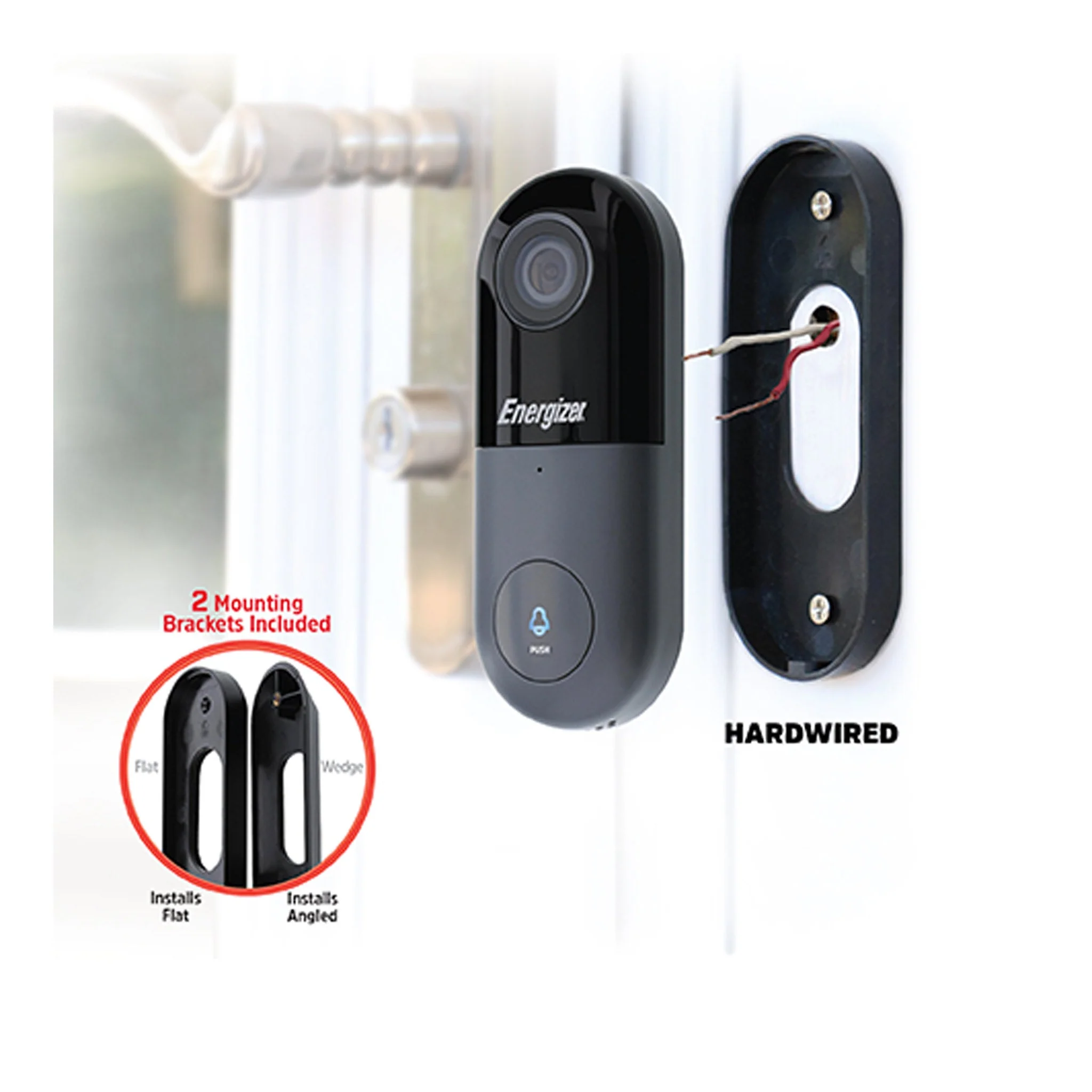 Energizer EOD1-1002-SIL Smart Wifi 1080p Video Doorbell - Image 5