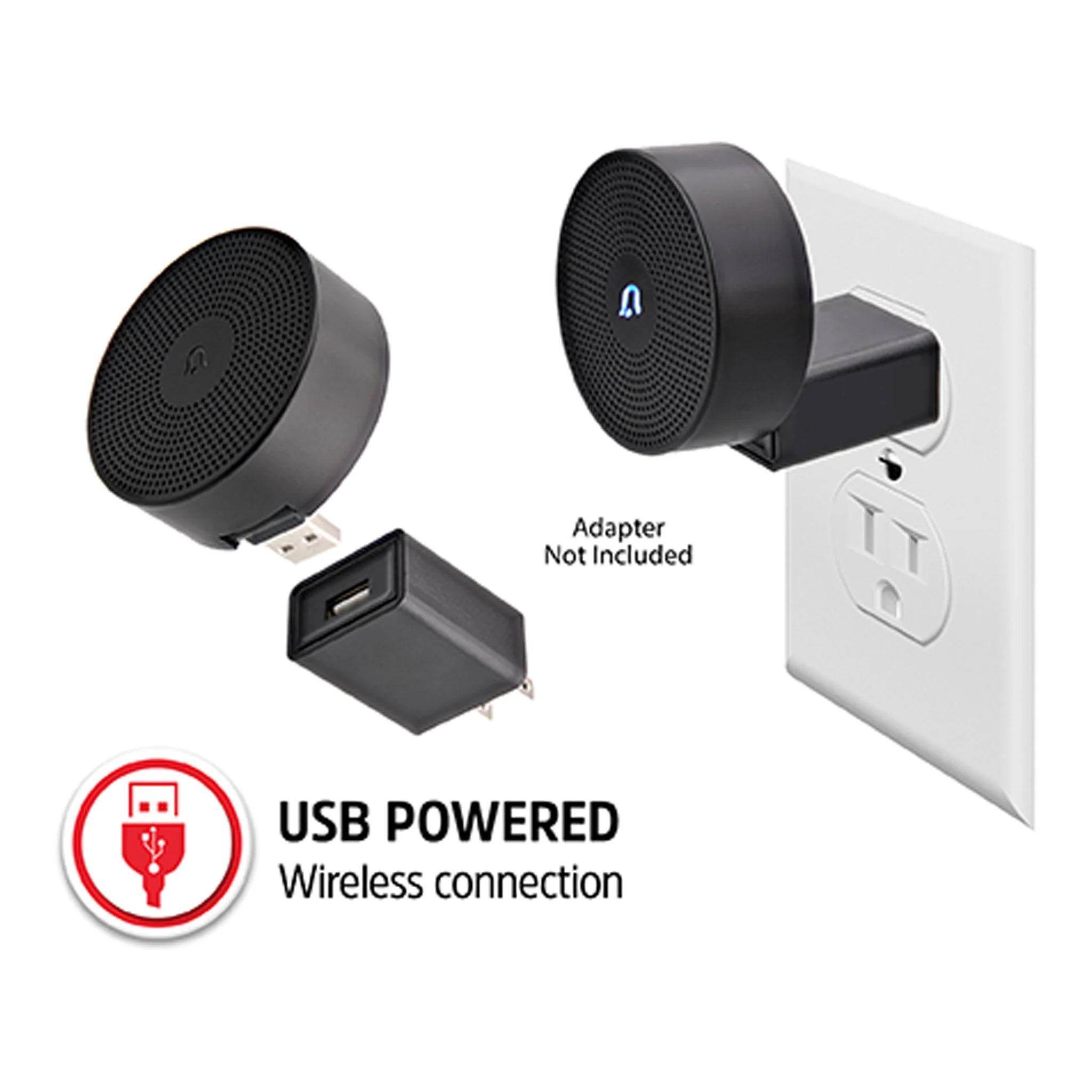 Energizer EOD1-1003-CHM Smart Wifi Wireless Chime for Video Doorbell - Image 3