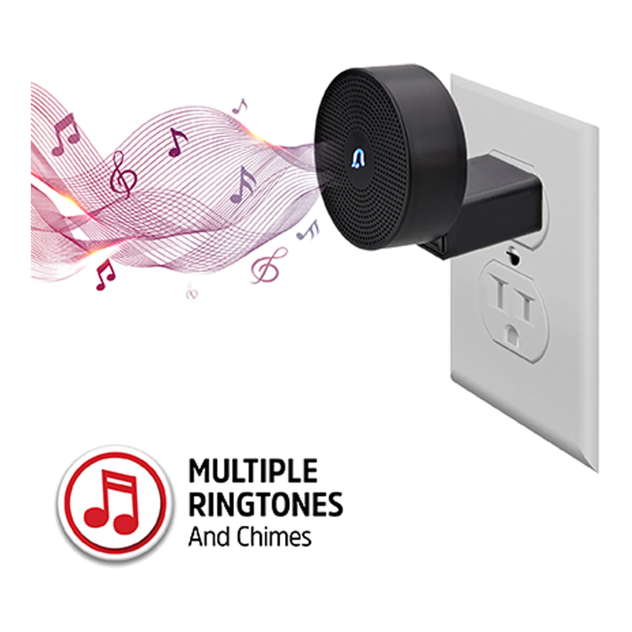 Energizer EOD1-1003-CHM Smart Wifi Wireless Chime for Video Doorbell - Image 5