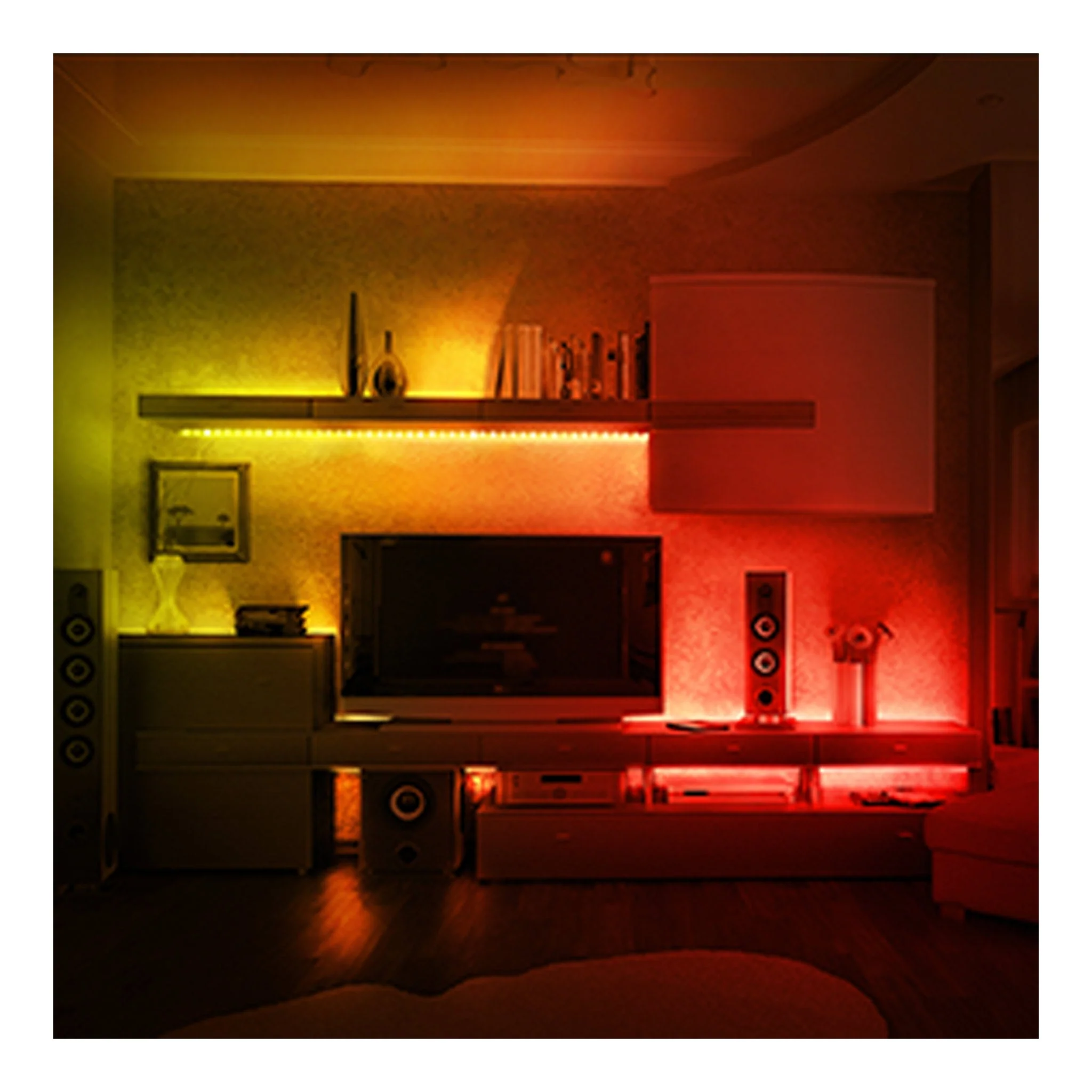 Energizer EOS2-1001-WHT 16ft Smart Wifi Multi-Color RGB LED Light Strip - Image 6