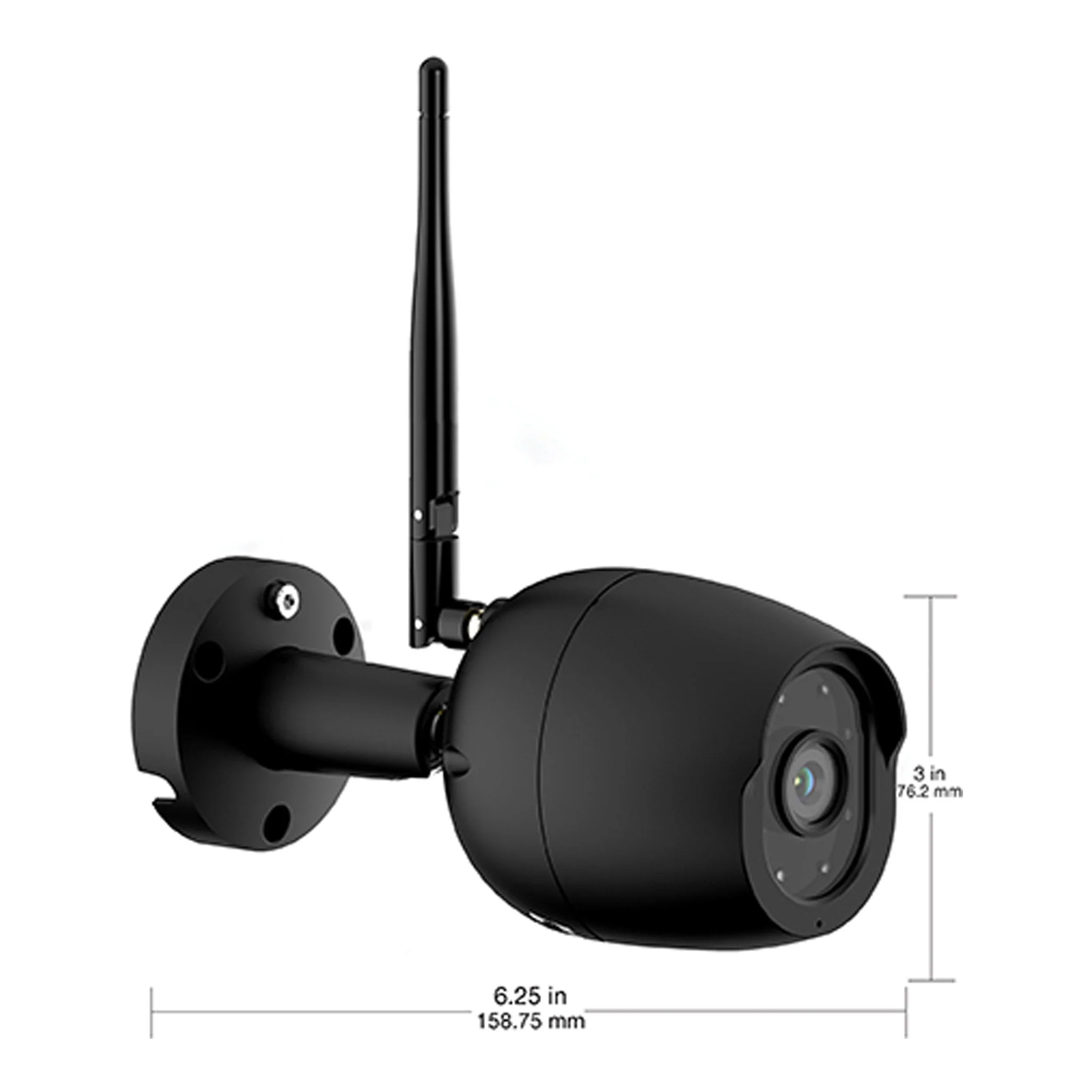 Energizer EOX1-1002-BLK Black Smart Wifi 1080p Outdoor Video Camera - Image 5